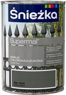 Śnieżka Supermal chlórkaučukový email Grey Light Gloss 0,9l Śnieżka Supermal chlórkaučukový email Grey Light Gloss 0,9l