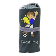 Darček pre mladého futbalistu - rýchloschnúci uterák + vlastná VÝŠIVKA
