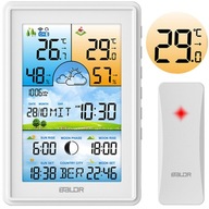 Meteostanica s displejom BD-906 biela