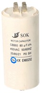 ŠTARTOVACÍ KONDENZÁTOR PRE MOTOR 80uF 450V ŠTARTOVACÍ KONDENZÁTOR PRE MOTOR 80uF 450V