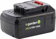 4GARDEN AK204 BATÉRIA BATÉRIA 20V 4Ah 4,0Ah