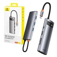 Hub Baseus Gleam 7v1, USB-C na 1x HDMI4K 60Hz Hub Baseus Gleam 7v1, USB-C na 1x HDMI4K 60Hz