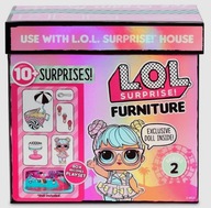 Bábika LOL Surprise 2v1 a nábytok L.O.L. PREKVAPENIE