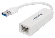 Manhattan Network Card Adapter USB-A 3.0 Gigabit Ethernet RJ45