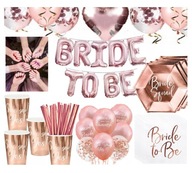 Balloons SET hen party rosegold tetovania Balloons SET hen party rosegold tetovania