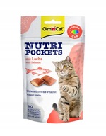 GimCat Nutri vrecká s lososovými kroketami 60 g