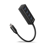 Axagon prenosný mini HUB USB-C na 4xUSB 3.2