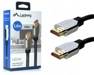 HDMI 2.1 Ultra High Speed ​​​​QMS kábel 1,8M