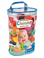 Clemmy mäkké bloky 20 prvkov 17877 Clementoni Clemmy mäkké bloky 20 prvkov 17877 Clementoni