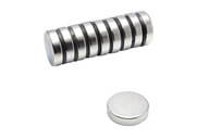 Neodymový magnet valcový MW 20x5 N38 10 ks Neodymový magnet valcový MW 20x5 N38 10 ks