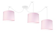 Lusterové závesné tienidlo PINK 3 LED stropné ružové LED svietidlá Lusterové závesné tienidlo PINK 3 LED stropné ružové LED svietidlá