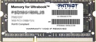 Podpis, SODIMM, DDR3L, 8 GB, 1600 MHz, CL11 Podpis, SODIMM, DDR3L, 8 GB, 1600 MHz, CL11