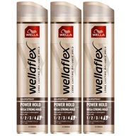 Lak na vlasy Wellaflex Power Hold 5+ Strong x3 Lak na vlasy Wellaflex Power Hold 5+ Strong x3