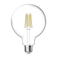 E27 Dekoratívna LED žiarovka 10W = 90W G125 Edison Retro