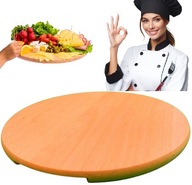 Pizza doska na pizzu 35 cm s dreveným podrezaním + ZADARMO! Pizza doska na pizzu 35 cm s dreveným podrezaním + ZADARMO!