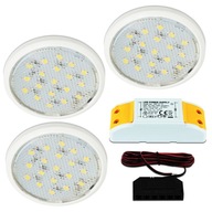 KPL 3X LED PODSKRIŇOVÁ LAMPA NAD DOLOVOU LED OČINOU KPL 3X LED PODSKRIŇOVÁ LAMPA NAD DOLOVOU LED OČINOU