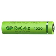 4 x AAA / R03 GP ReCyko 1000 Series Ni-MH 950mAh 4 x AAA / R03 GP ReCyko 1000 Series Ni-MH 950mAh