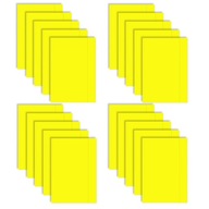 Priečinok s gumičkou A4 Kartónová aktovka žltá x20