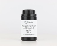 Vzorka 3DUV ABS-Like 3.0 White - 100 g