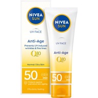 Nivea Anti-Age SPF50 krém na tvár proti vráskam Q10 Nivea Anti-Age SPF50 krém na tvár proti vráskam Q10