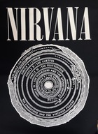 NIRVANA Circle veľká nášivka SCREEN grunge punk metal NIRVANA Circle veľká nášivka SCREEN grunge punk metal