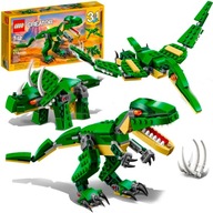LEGO CREATOR BLOCKS 3V1 MOCNÉ DINOSAURY T REX DINOSAUR 3 SPÔSOBY MONTÁŽE LEGO CREATOR BLOCKS 3V1 MOCNÉ DINOSAURY T REX DINOSAUR 3 SPÔSOBY MONTÁŽE