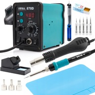 SPÁJKOVACIA STANICA 2V1 740W YIHUA 878D VEĽKÁ DARČEKOVÁ SADA TECHREBAL SPÁJKOVACIA STANICA 2V1 740W YIHUA 878D VEĽKÁ DARČEKOVÁ SADA TECHREBAL