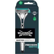 Precízny citlivý holiaci strojček WILKINSON Quattro Essential 4 Precízny citlivý holiaci strojček WILKINSON Quattro Essential 4