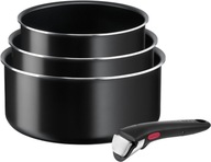 Hrnce TEFAL Ingenio Easy Cook`N Clean, 4-dielna rukoväť Hrnce TEFAL Ingenio Easy Cook`N Clean, 4-dielna rukoväť