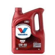 Motorový olej VALVOLINE MAXLIFE SYNTHETIC 5W40 4L