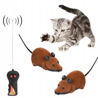 Elektrická hračka pre mačky ovládaná diaľkovým ovládačom