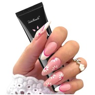 Akrylový gél na nechty dual form Poly Gel ROSE FRENCH Isabellenails + FILE Akrylový gél na nechty dual form Poly Gel ROSE FRENCH Isabellenails + FILE