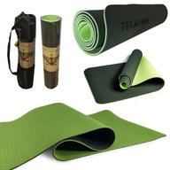GYMNASTICKÁ PODLOŽKA NA JOGU PILATES FITNESS TPE OBOJSTRANNÝ POTAH GYMNASTICKÁ PODLOŽKA NA JOGU PILATES FITNESS TPE OBOJSTRANNÝ POTAH