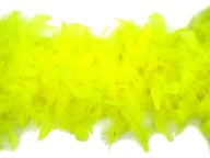 Šatka perová BOA SAMBA 1,8m 18cm ŽLTÁ 9459 Šatka perová BOA SAMBA 1,8m 18cm ŽLTÁ 9459