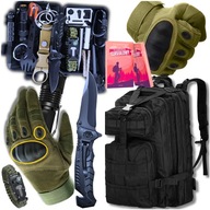 TAKTICKÉ RUKAVICE KHAKI SURVIVAL ASG SCOUT L + SURVIVAL SET 32V1 TAKTICKÉ RUKAVICE KHAKI SURVIVAL ASG SCOUT L + SURVIVAL SET 32V1