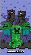 Plážová osuška 70x140 MINECRAFT pre fanúšikov hry Plážová osuška 70x140 MINECRAFT pre fanúšikov hry