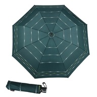Dámsky dopplerovský skladací dáždnik zelené bodky