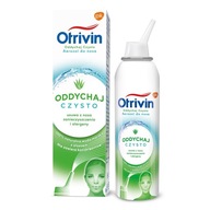 Otrivin Breathe Clean nosový sprej pre dospelých s výťažkom z aloe