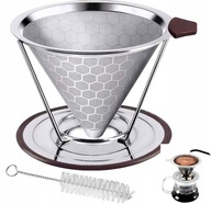Vylúhovač Dripper Filter Nálievka na kávu Sitko na čaj Vylúhovač Dripper Filter Nálievka na kávu Sitko na čaj