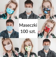 Opätovne použiteľná bavlnená maska 100ks U Opätovne použiteľná bavlnená maska 100ks U