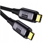 Kábel USB 4.0 USB-C 40 Gbps Thunderbolt 8K – 1 m Kábel USB 4.0 USB-C 40 Gbps Thunderbolt 8K – 1 m