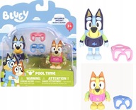 TM Bluey Figures 2Pak Pool Fun TM Bluey Figures 2Pak Pool Fun