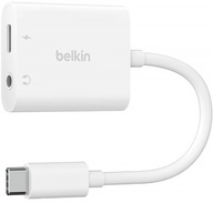 Belkin USB-C na 3,5 mm audio + USB-C nabíjací adaptér, 60 W max Belkin USB-C na 3,5 mm audio + USB-C nabíjací adaptér, 60 W max