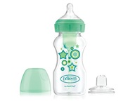 DR BROWN'S Set Z fľaše do pohára 270ml Zelená DR BROWN'S Set Z fľaše do pohára 270ml Zelená