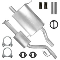 Koncový tlmič výfuku BMW 3 Compact E36 316 318 1,8 1,9 Koncový tlmič výfuku BMW 3 Compact E36 316 318 1,8 1,9