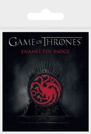 Erb Targaryenov Game of Thrones - smaltovaný špendlík Erb Targaryenov Game of Thrones - smaltovaný špendlík