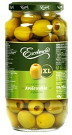 KRÁĽOVSKÉ ZELENÉ OLIVY XL PILTED 910g !ŠPANIELSKO Premium! KRÁĽOVSKÉ ZELENÉ OLIVY XL PILTED 910g !ŠPANIELSKO Premium!