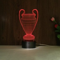 3D LED NOČNÁ LAMPA DARČEK NA DIAĽKU POHÁR MAJSTROV 3D LED NOČNÁ LAMPA DARČEK NA DIAĽKU POHÁR MAJSTROV