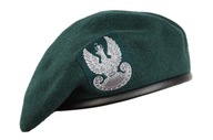 Poľský razený BERET WP so ZELENÝM ORLÍM, veľkosť 58 Poľský razený BERET WP so ZELENÝM ORLÍM, veľkosť 58