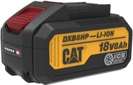 CAT 18V 8Ah priestranná batéria Caterpillar DXB8HP CAT 18V 8Ah priestranná batéria Caterpillar DXB8HP